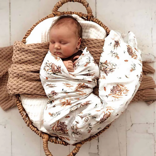 Organic Muslin Wrap Koala