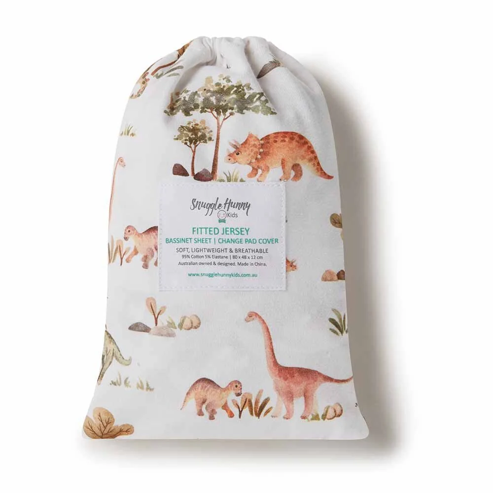 Bassinet Sheet Dino