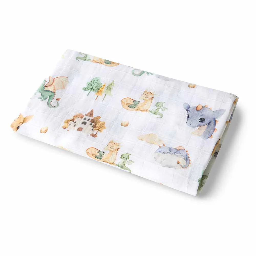 Organic Muslin Wrap Dragon