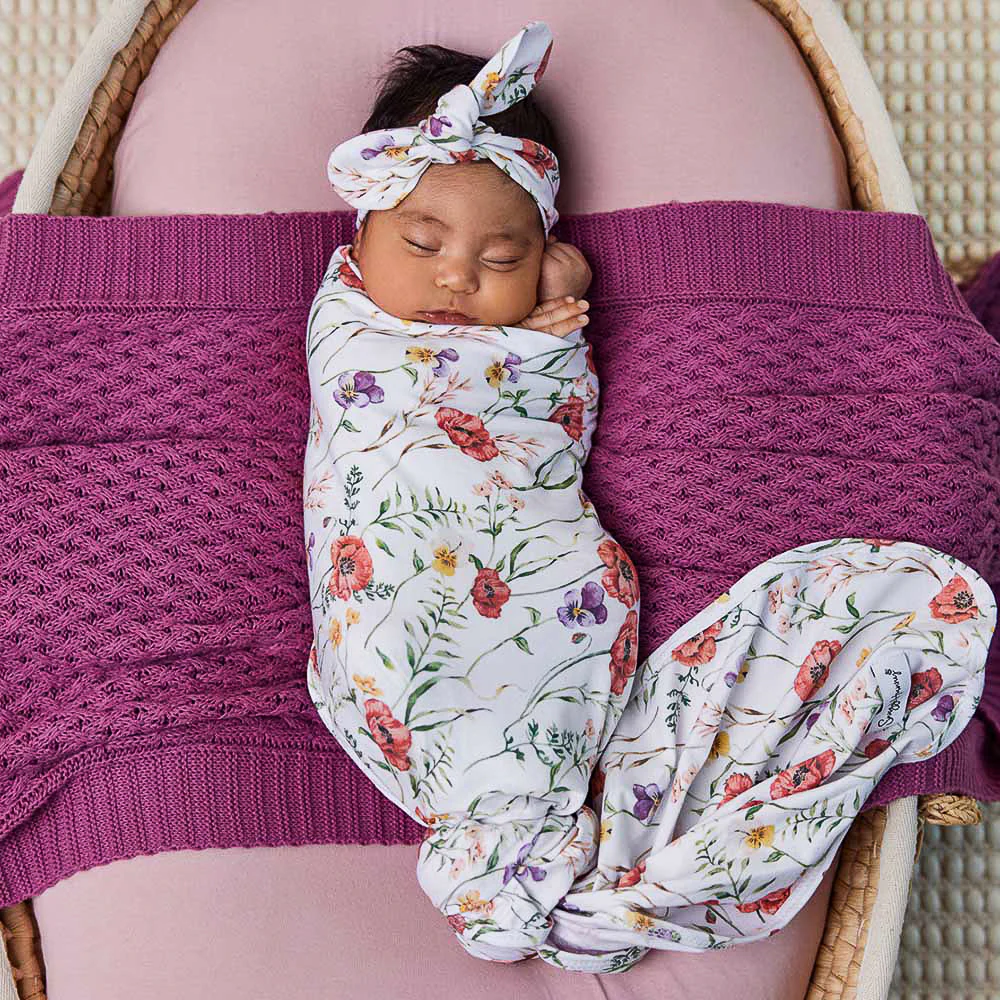 Baby Jersey Wrap Meadow