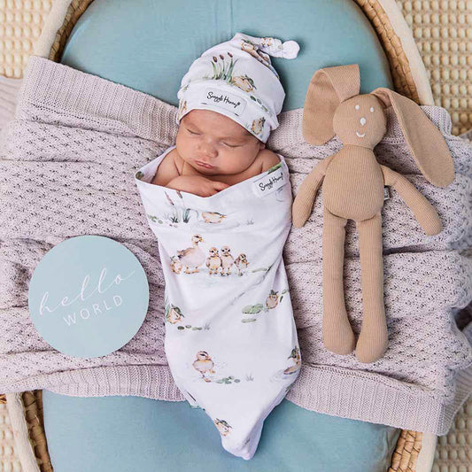 Snuggle Swaddle Duck Pond