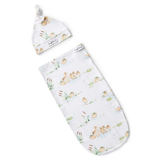 Snuggle Swaddle Duck Pond