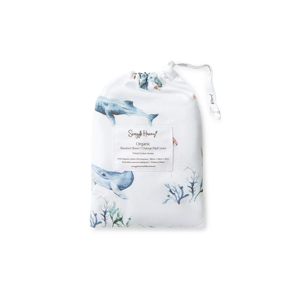Bassinet Sheet Ocean