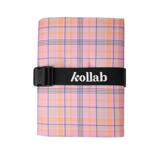 Picnic Mat Pink Blanket Check