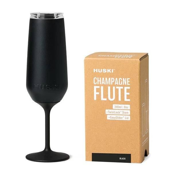 Champagne Flute Black