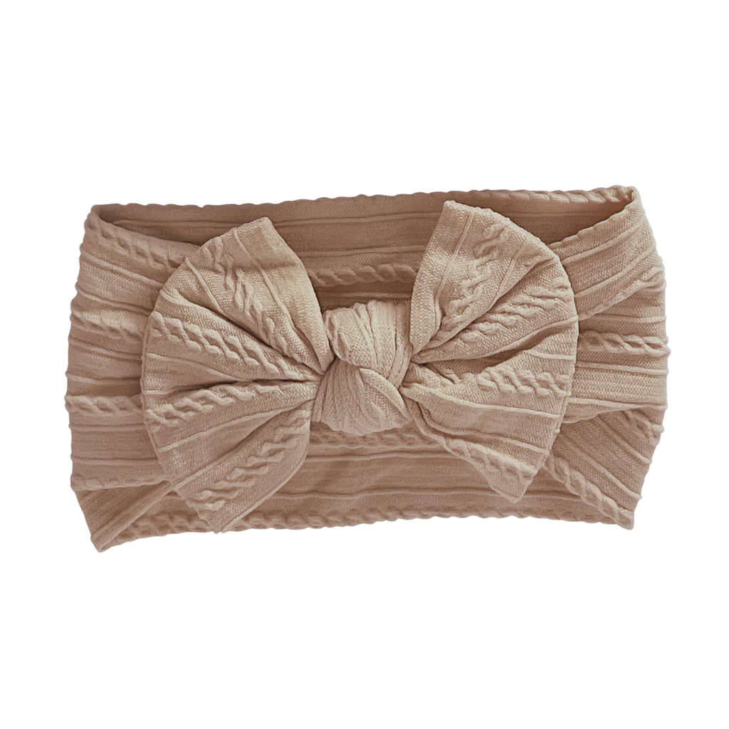 Willow Knotted Headband Oat