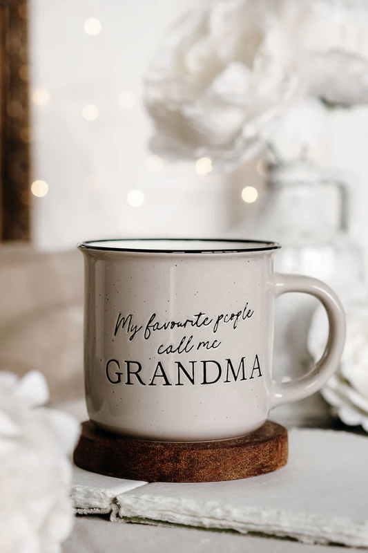 Ceramic Mug Favourite People Call Me Grandma