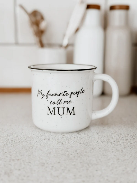 Ceramic Mug Favourite People Call Me Mum