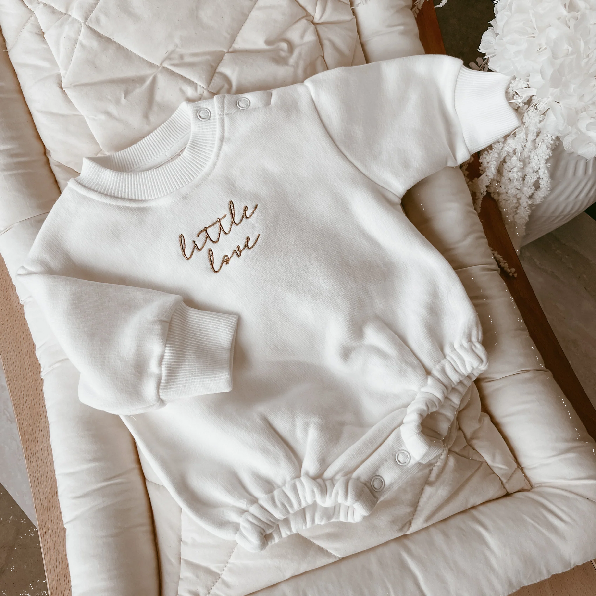 Little Love Bubble Romper Milk
