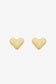 Mariel Soft Gold Heart Earring