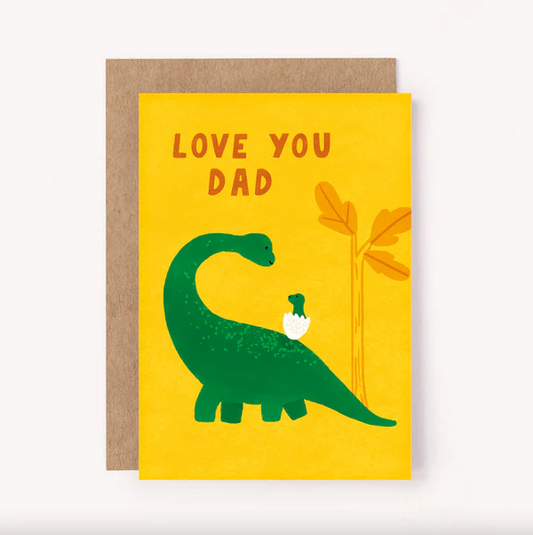 Dinosaur Dad Card 