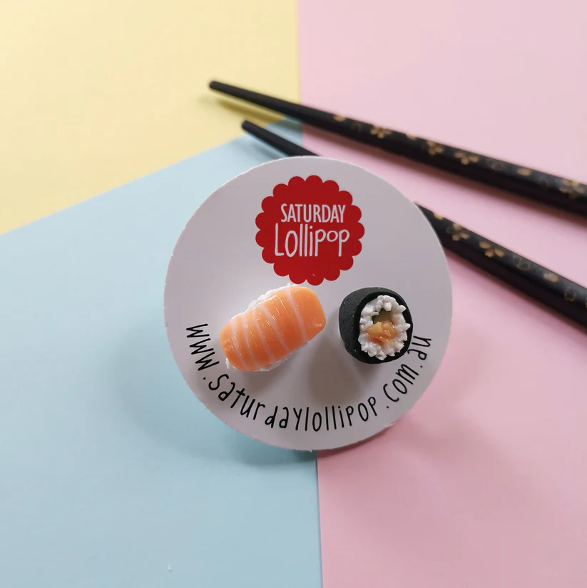 Sushi Mismatch Studs