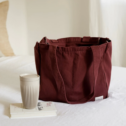 Everyday Pocket Tote Rosewood