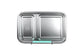 Bento Lunch Box 2 Compartment Mint