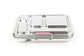 Bento Lunch Box 5 Compartment Pink Rose