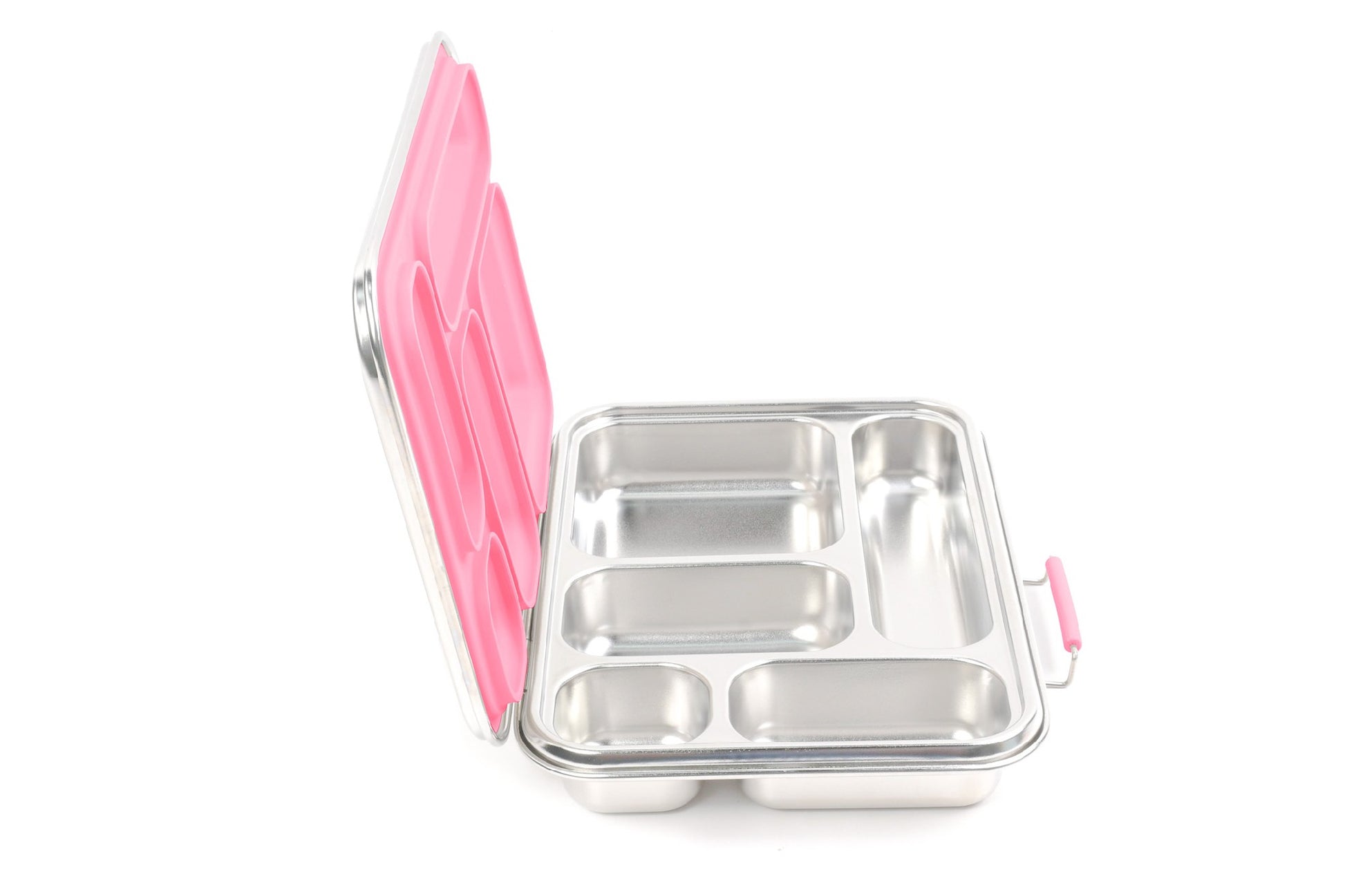 Bento Lunch Box 5 Compartment Pink Rose