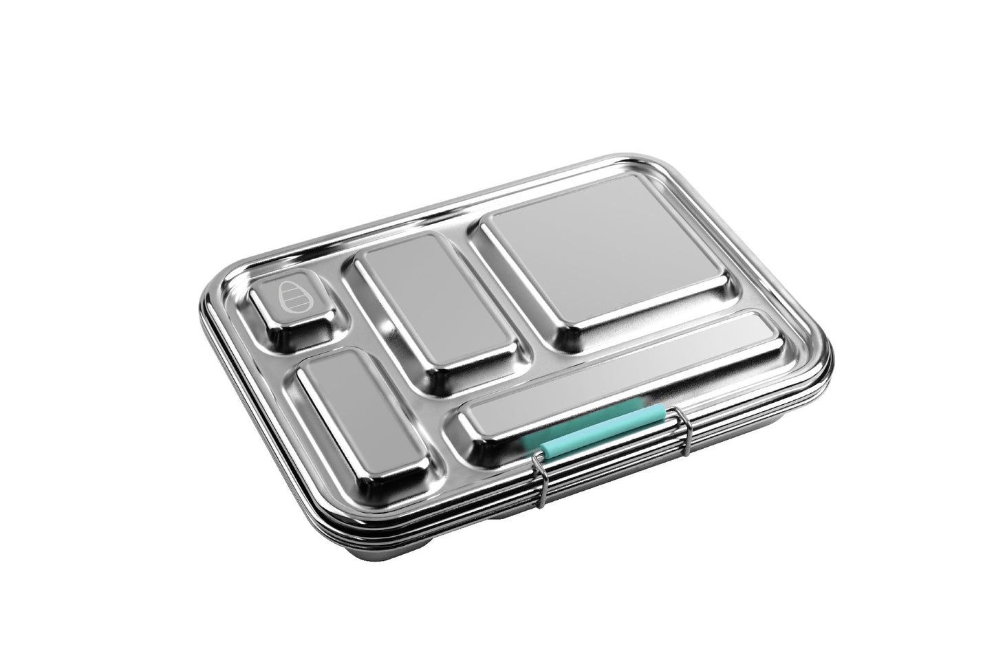 Bento Lunch Box 5 Compartment Mint