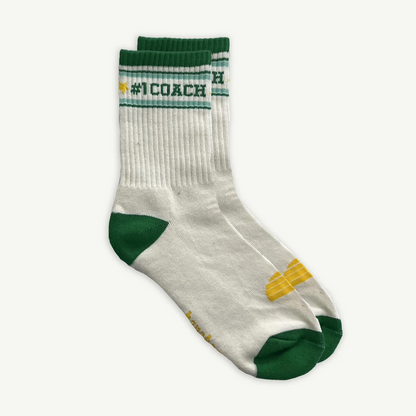 #1 Coach Crew Socks 