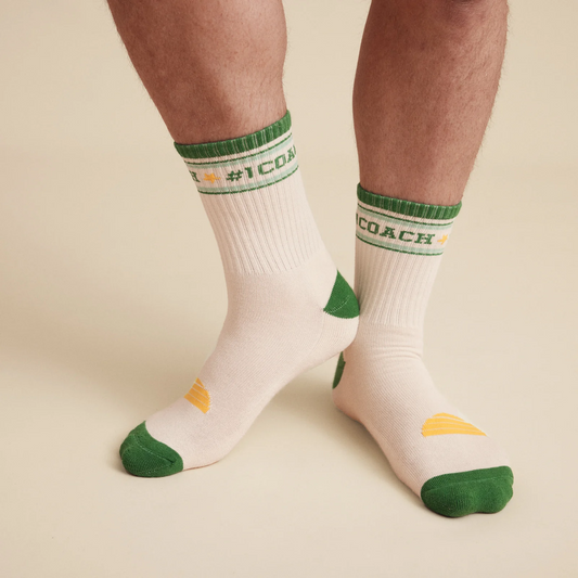 #1 Coach Crew Socks 