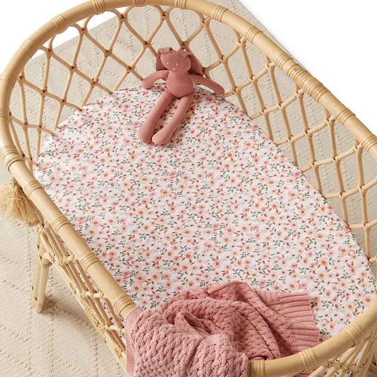 Bassinet Sheet Spring Floral