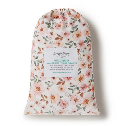 Bassinet Sheet Spring Floral