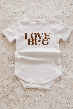 Love Bug Bodysuit/tee White S 3