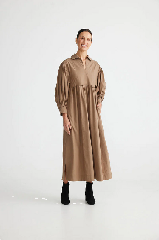 Fontaine Dress Bark