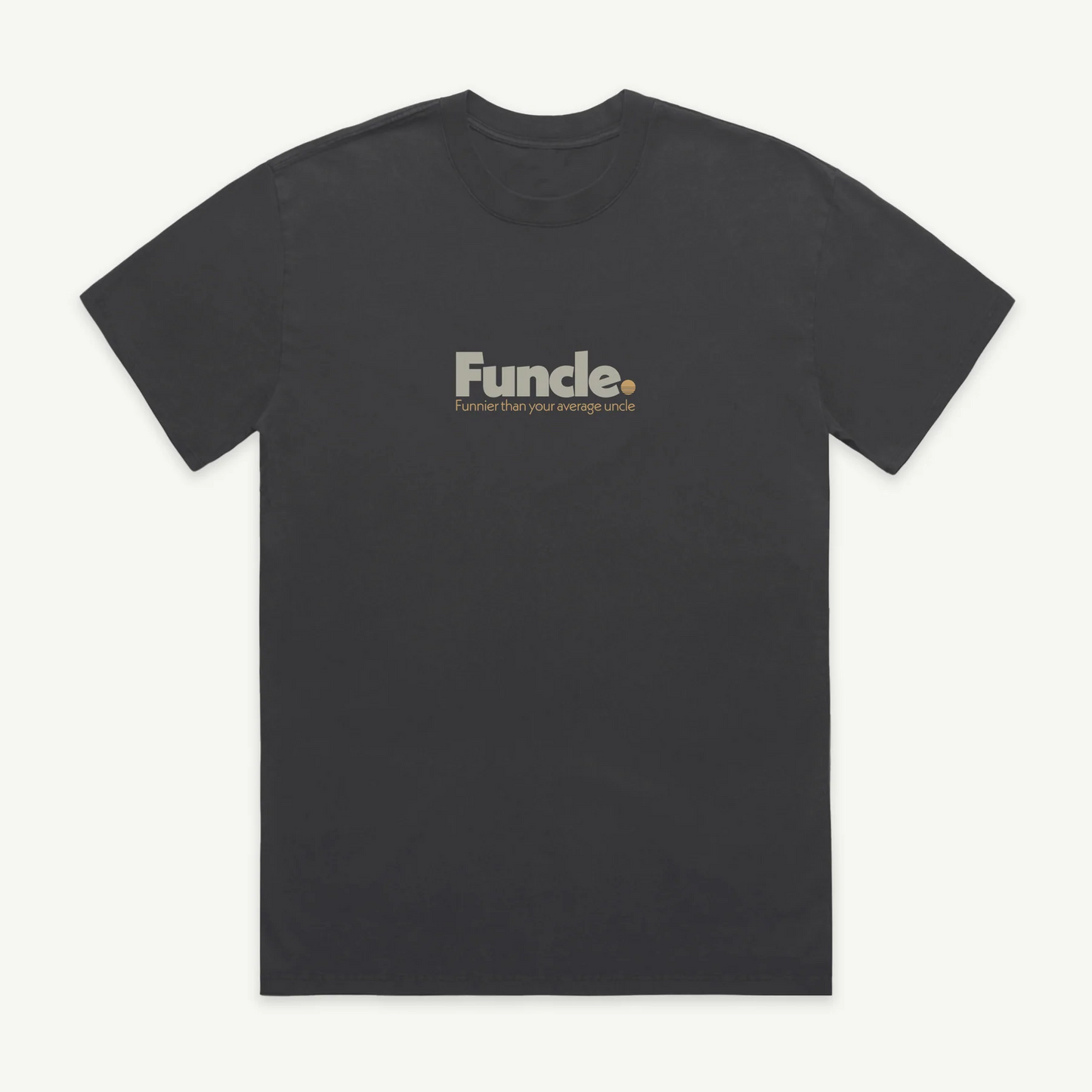 Funcle Cotton Tee Faded Black [sz:extra Large]