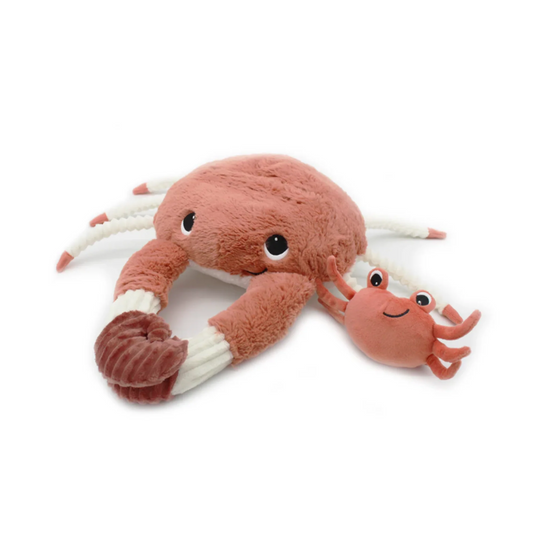 Cassecou The Crab Mum & Baby Plush