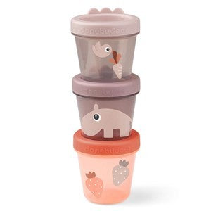Baby Food Container 3 Pk Ozzo Powder