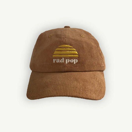 Rad Pop Cord Cap Tan