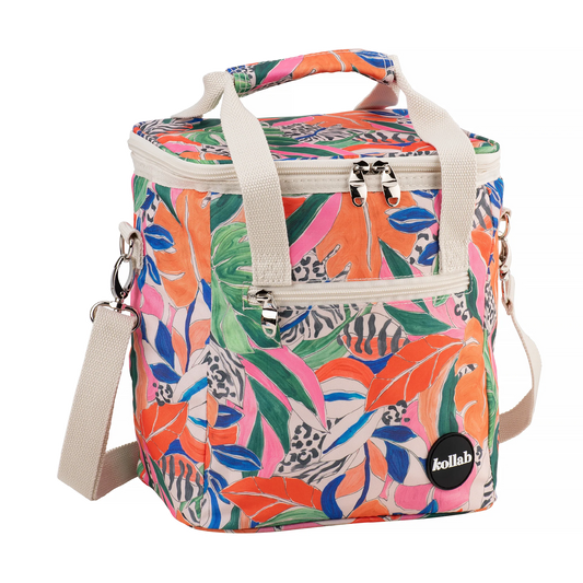 Leopard Tropics Mini Cooler 