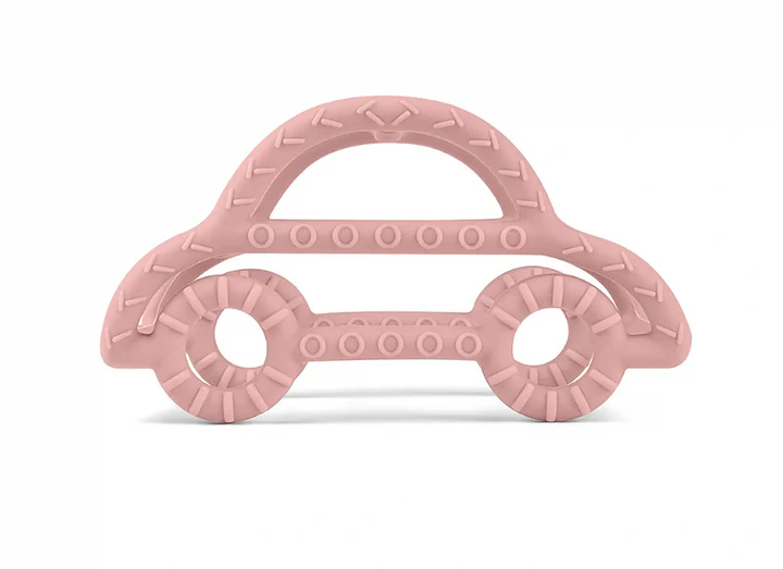 Teether Car Pink