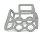 Teether Digger Grey