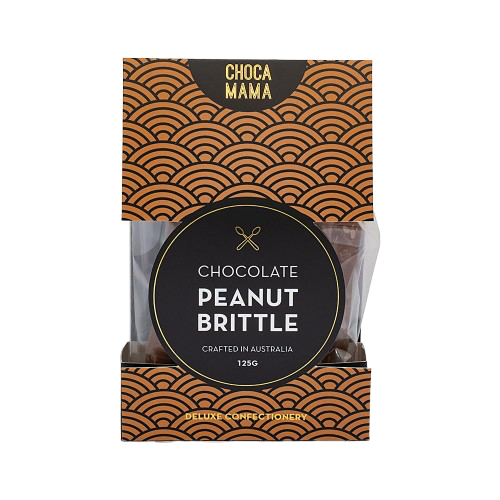 Chocolate Peanut Brittle 125g