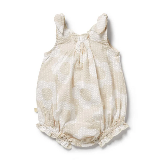 Daisy Bloom Tie Playsuit [sz:0-3 Months]