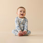Woodland Adventures Organic Zipsuit With Feet [sz:newborn]
