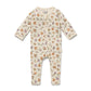 Maple Glow Organic Zipsuit Wiht Feet [sz:0-3 Months]