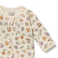 Maple Glow Organic Zipsuit Wiht Feet [sz:0-3 Months]