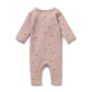 Mini Mando Organic Waffle Ruffle Zipsuit [sz:0-3 Months]