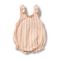 Strawberry Wave Terry Tie Playsuit [sz:0-3 Months]