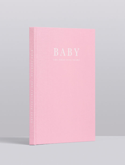 Baby Journal Birth To Five Pink