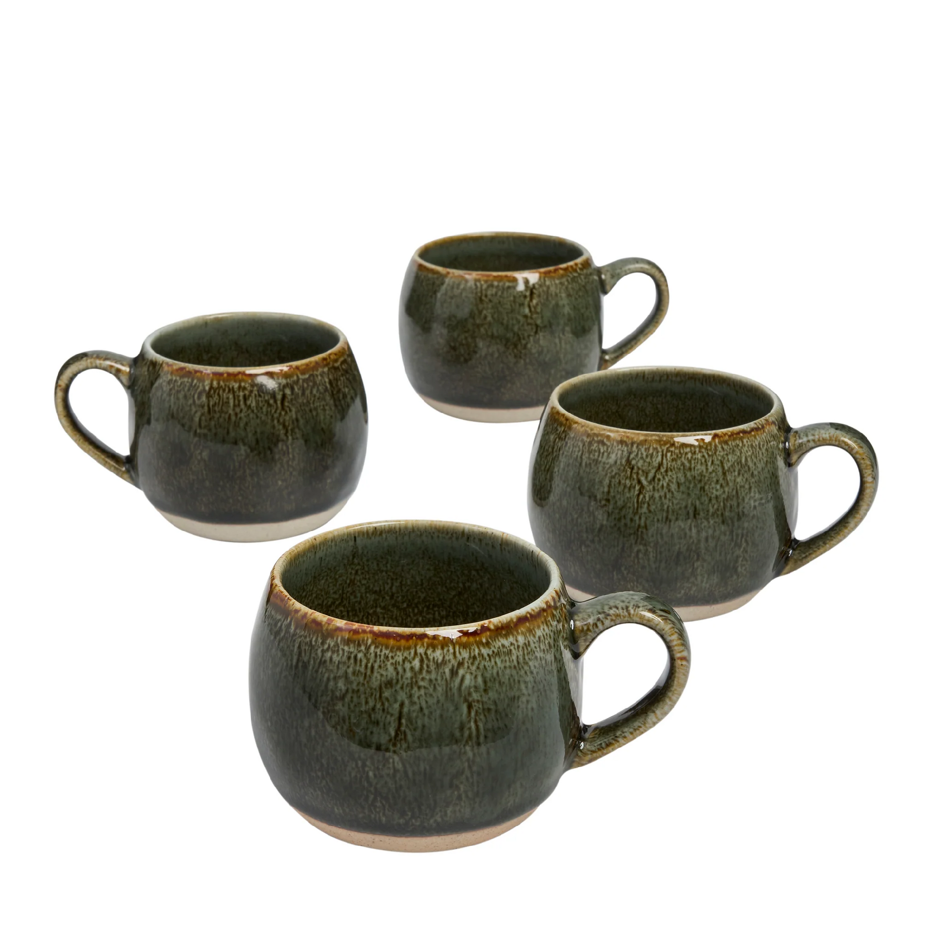 Mugs Set Of 4 - Serpentine Mineral Mug