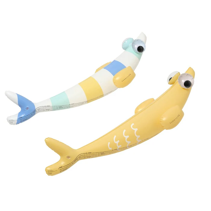 Kids Inflatable Noodle Finn The Fish Multi Set Of 2