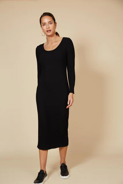 Studio Jersey Maxi Ebony