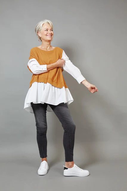 Martini Shirt Top Caramel