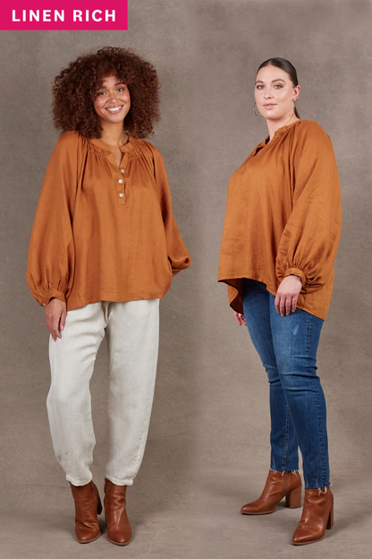 Nama Blouse Ochre [sz:small]