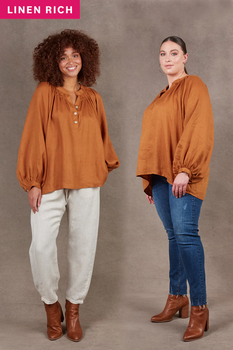 Nama Blouse Ochre [sz:medium]