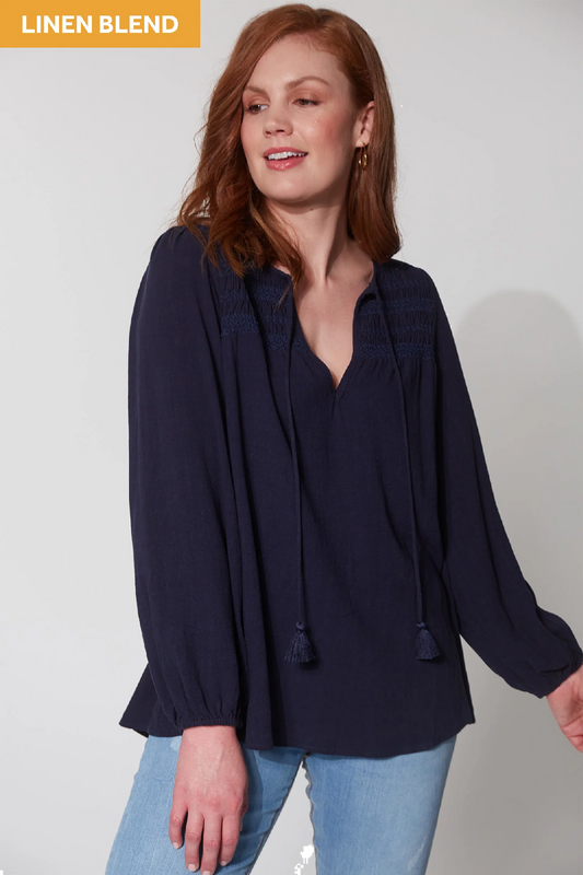 Lauder Blouse Midnight [sz:small/medium]