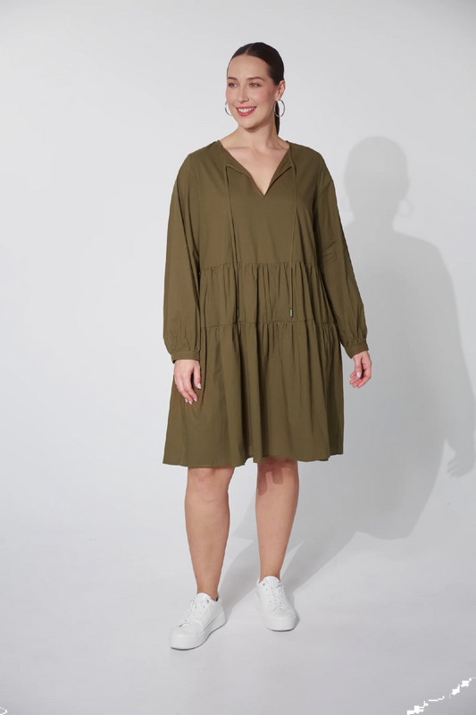 Montrose Dress Fern [sz:medium/large]